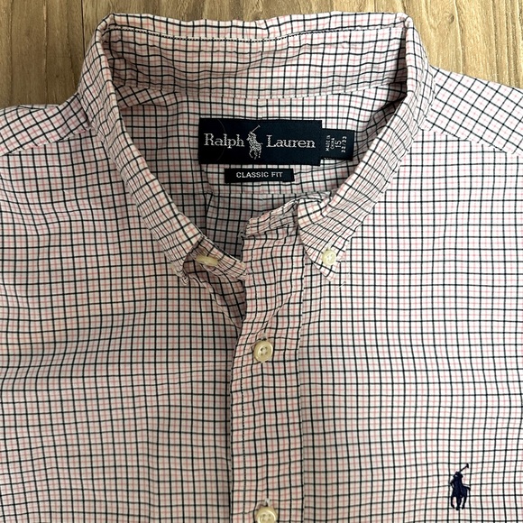 **POLO RALPH LAUREN** checked button down SIZE 15 32/33 - Picture 5 of 5
